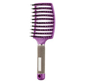 SilkyDetangle Com Comb - Bristle & Nylon Haarbürste für müheloses Styling-4