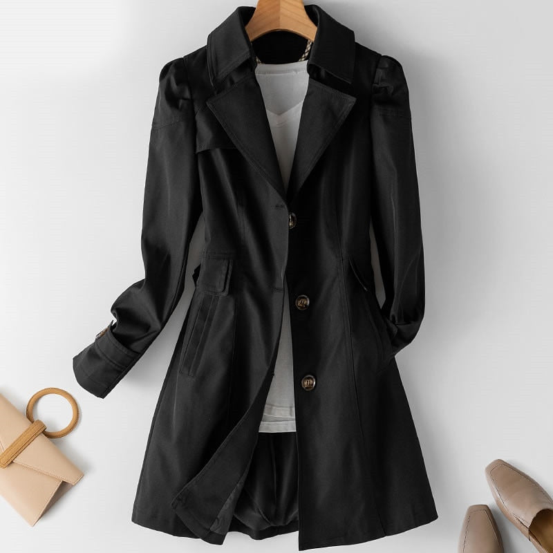 ELENA | Klassischer und Lässige Übergangsjacke Damen - Trenchcoat style
