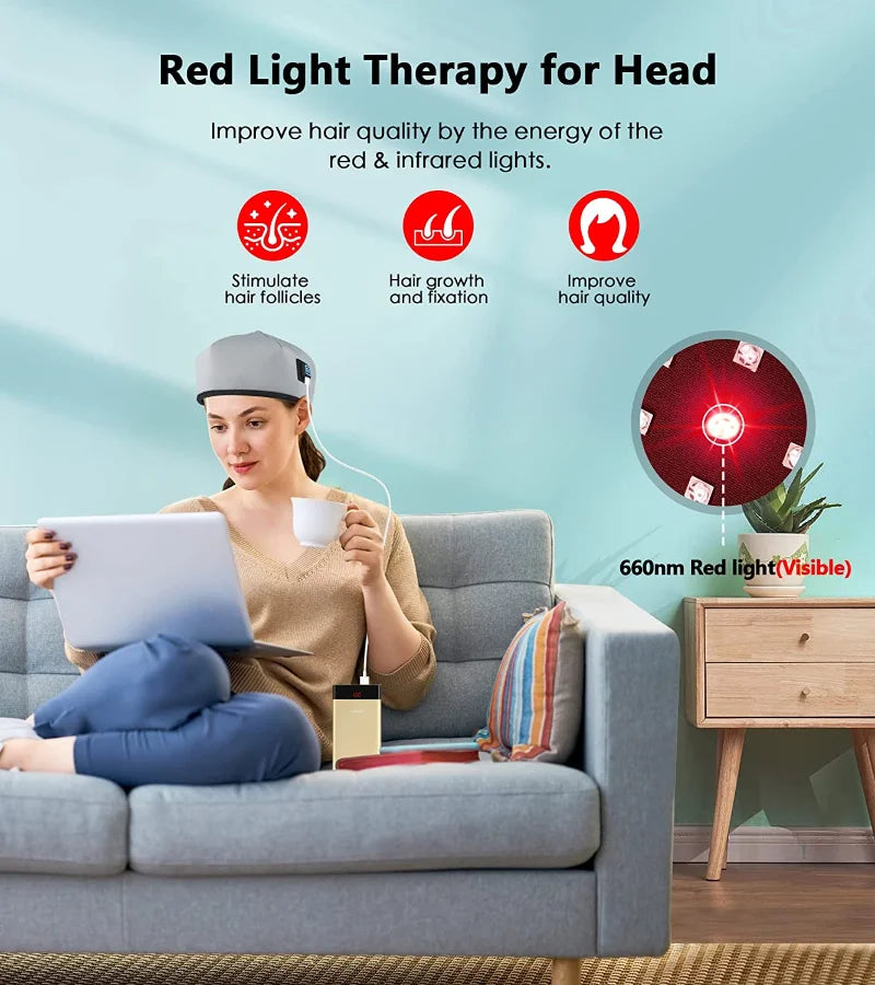 Therp - drahtlose Rotlichttherapie - Haarwachstum-3