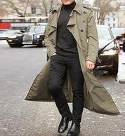 Simon | Moderner Herren Trenchcoat mit Schlichtem Design