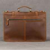 Daniel | Herren Leder Crossbody Messenger Laptoptasche Reisetasche