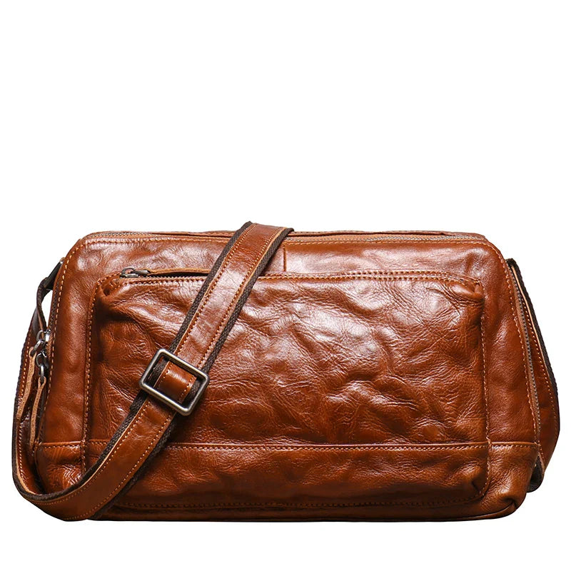 Owen | Echtes Leder Crossbody Reisetasche