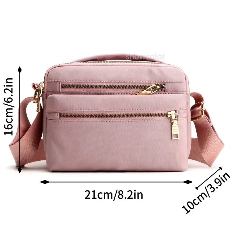 Anna | Wasserdichte Multi Pocket Crossbody Sling-Handtasche