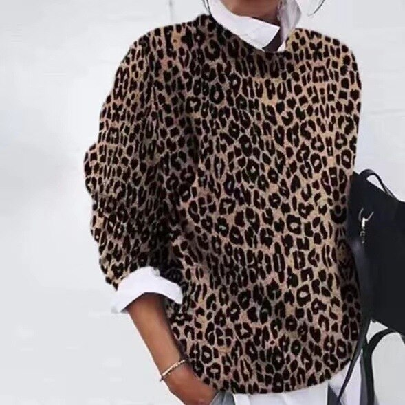 Solen | Stilvoller Damenpullover mit Blumenprint