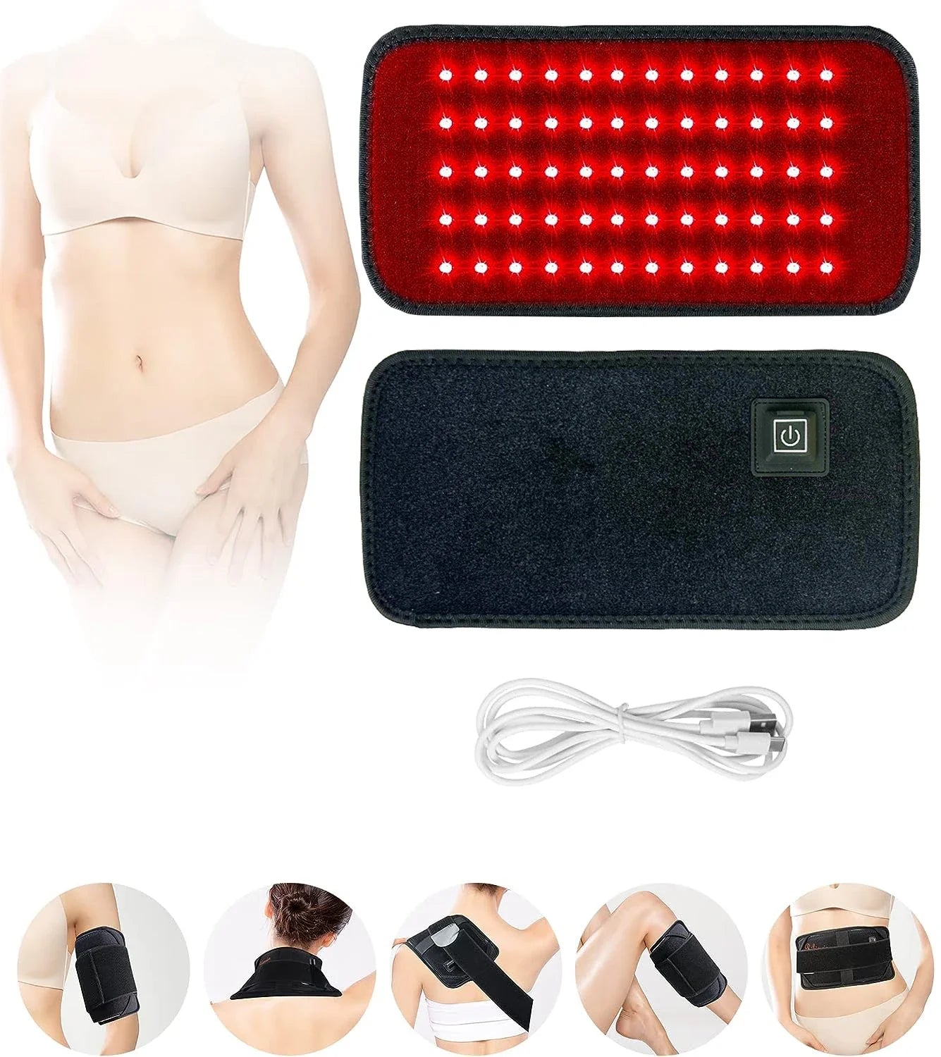 Fitbelt - Back & Taille Rotlichttherapie-2