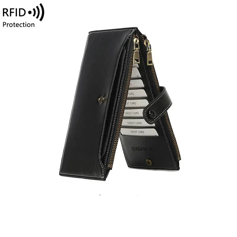 Savanna | RFID-blockierende große Reise-Clutch-Geldbörse