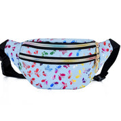 Lila | Damen Schmetterlingsdruck Crossbody Gürteltasche