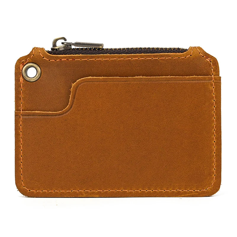 Dani | Vintage Echtleder Reisetasche mit Münzfach