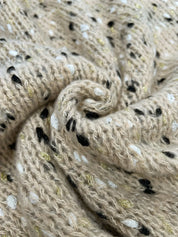 Charlotta | Gemütlicher Lochstrick-Pullover mit Rundhalsausschnitt