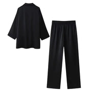 CASSY | Damen Blazer und Hosen Set