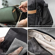 Saphir | Langlebiger und geräumiger Make-up-Organizer für unterwegs