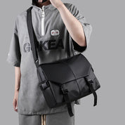 Mason | Wasserfeste Leder Crossbody Messenger Reisetasche