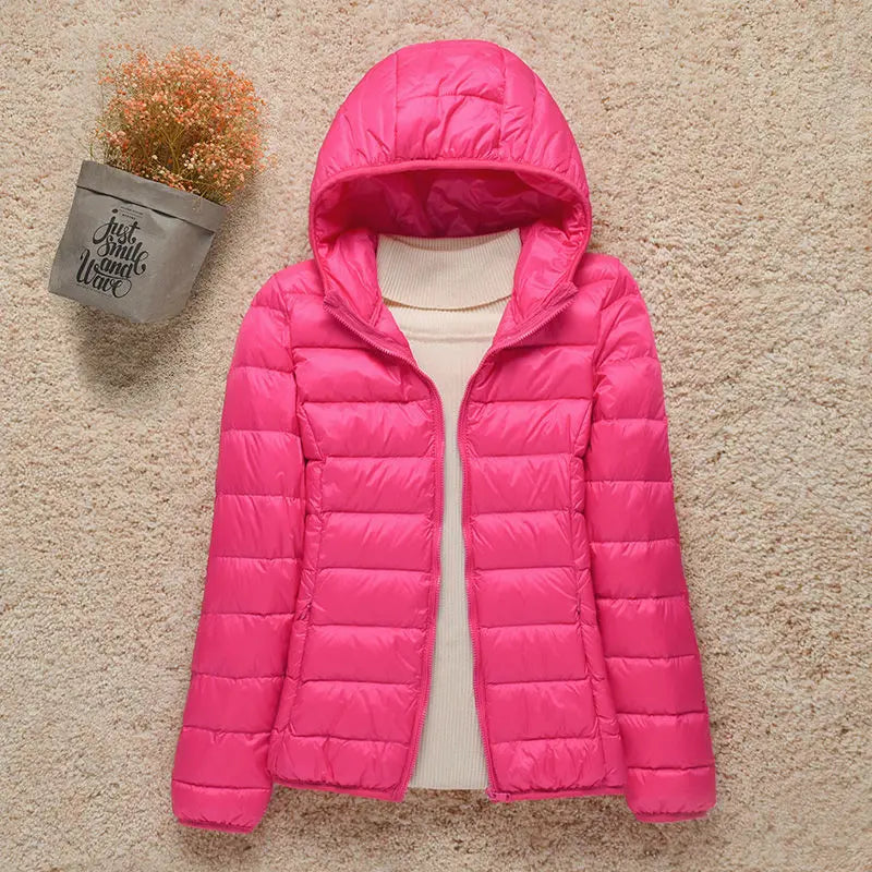 IMARA | Leichte Übergangsjacke mit Kapuze für Damen