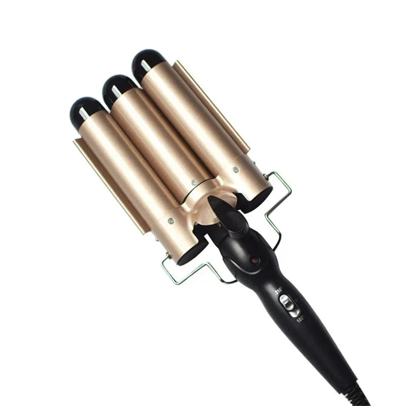 Curlflex - Dreier Barrel Keramik Haarrechler-1
