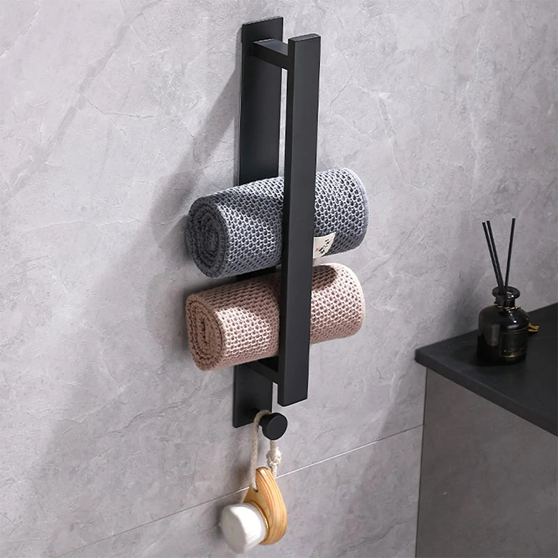  Stickrack - Selbstadhäsive Handtuchregal - Bohrer - frei und kompakt für Badezimmer-2