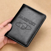 Aileen | Echtes Rindsleder Reisewallet Reisepasshalter