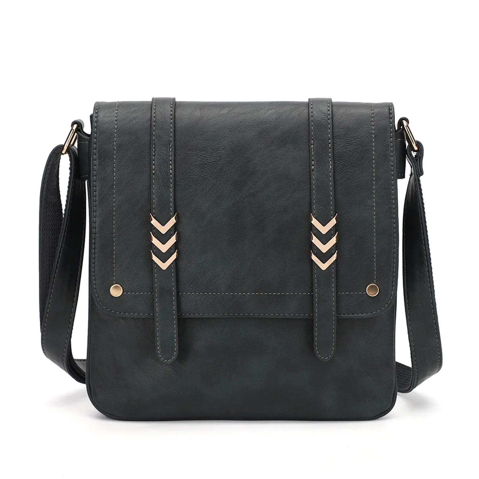 Lila | Doppeltes Fächertasche Crossbody Sling Tasche