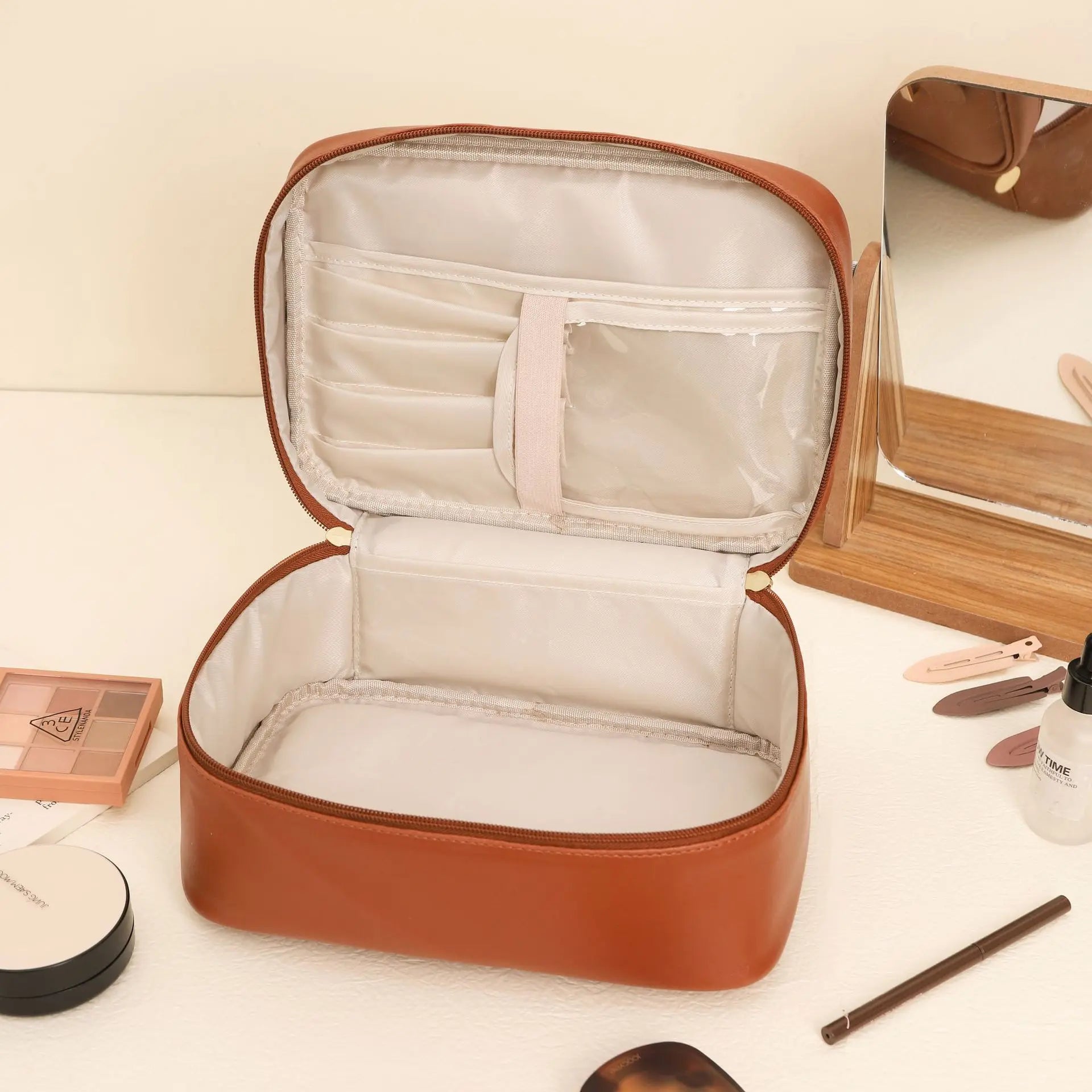 Dana | Eleganter und geräumiger Organizer für Beauty-Utensilien