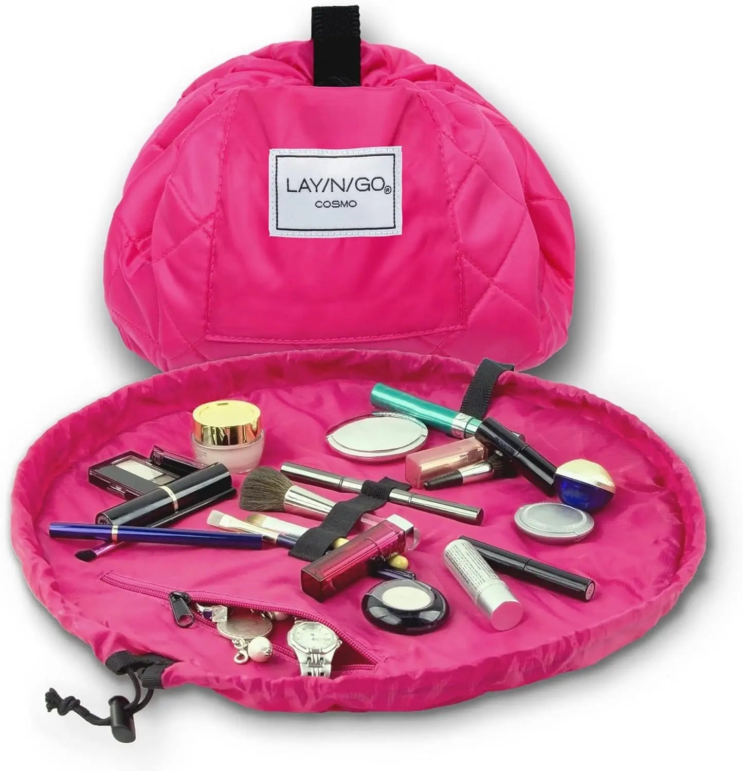 Layla | Stilvolle und vielseitige Make-up-Tasche mit schnellem Zugang