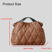Mila | Leichte Puffer Crossbody Messenger Handtasche