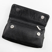 Kya | Tragbare PU-Leder Reisebrieftasche