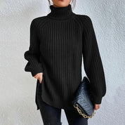 Ellaine | Weicher Rollkragenpullover für Damen aus Baumwolle