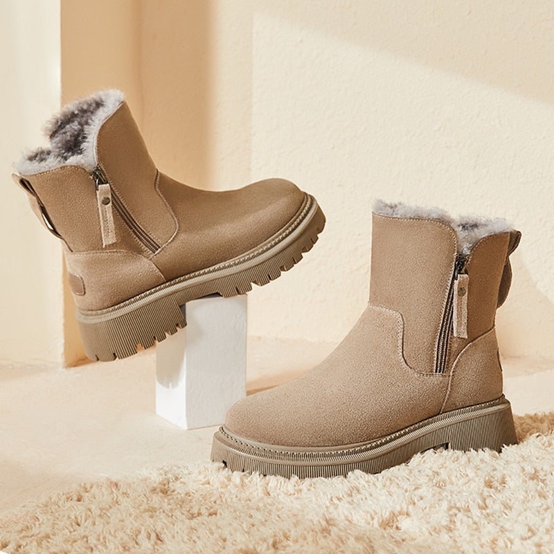 SabrinasBoots I Schneestiefel mit Wollinnenfutter für Damen 3