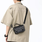 Liam | Herren Trendy Kleine Leder Crossbody Sling Handtasche