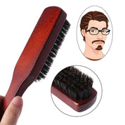 Salonsculpt - Schlankes hölzerne Nackpinsel für DIY -Friseur 6