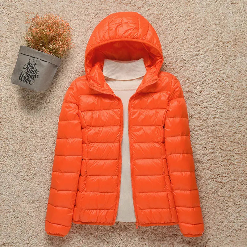 IMARA | Leichte Übergangsjacke mit Kapuze für Damen