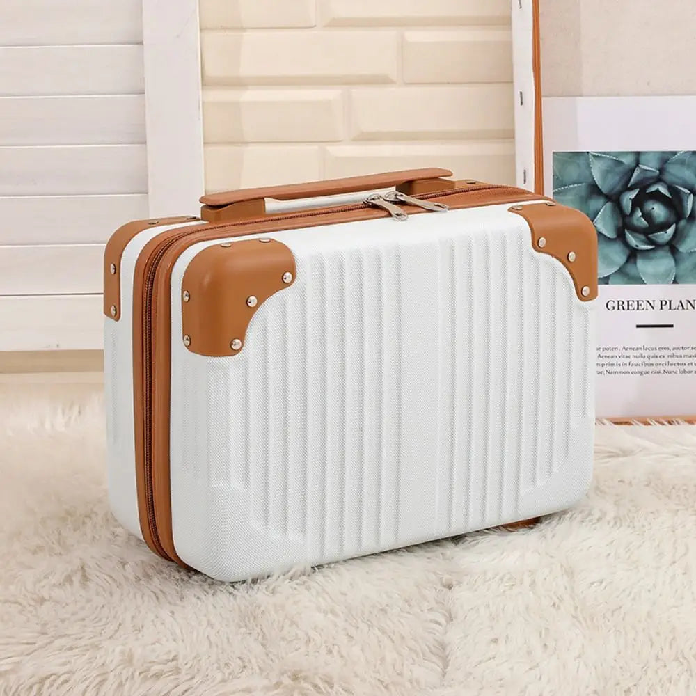 Annalisa | Vintage Design Tragbare Schönheitskosmetikkoffer