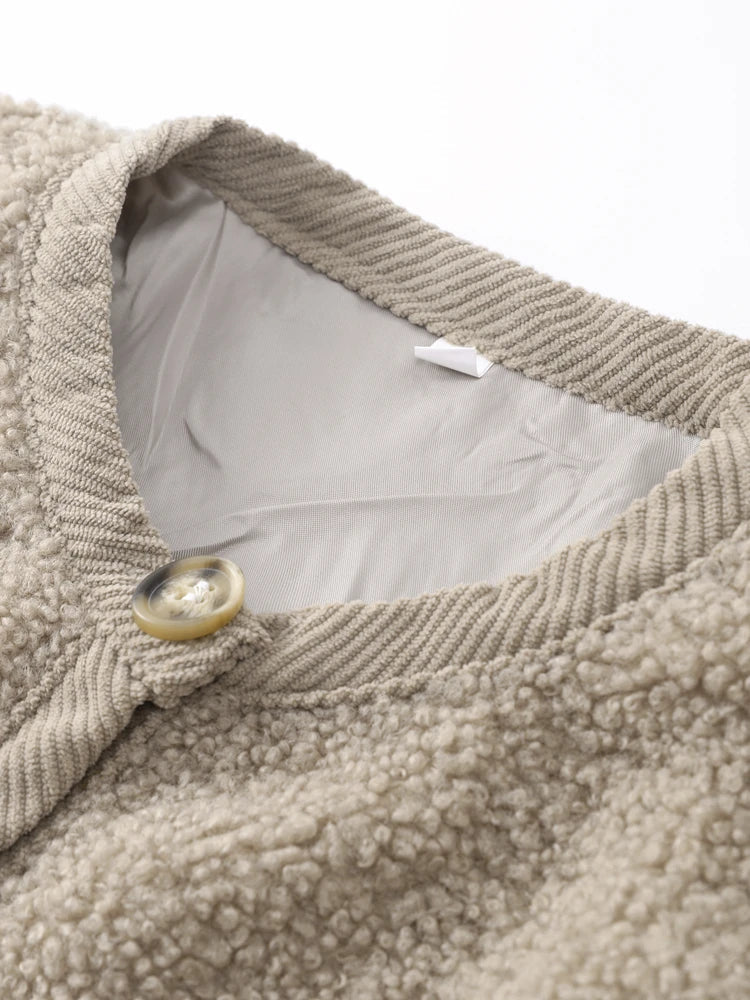 Alma | Bequeme und Stilvolle Damen Teddy Weste für den Winter