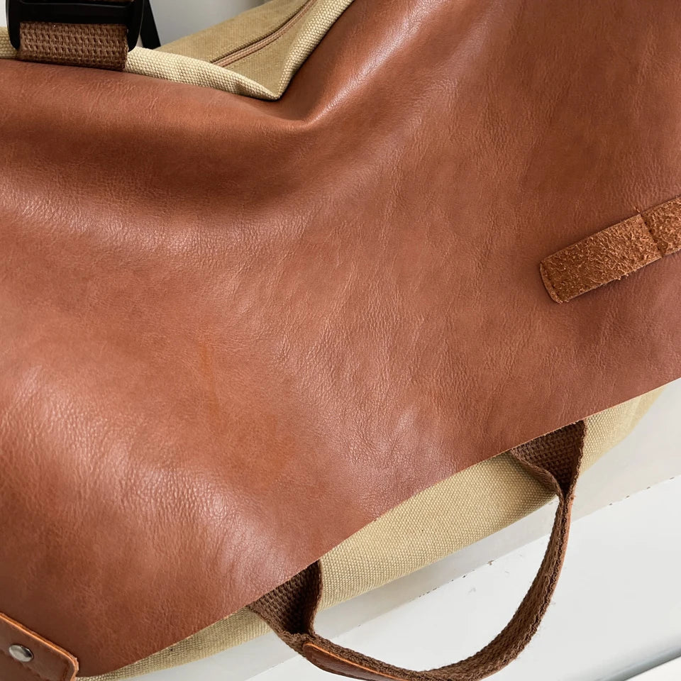 Sophie | Retro-Leinwand Große Kapazität Crossbody Umhängetasche