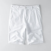  Herren -Gelegenheitsshorts - Wattestäbchenmischung - entspannte Passform - Knielänge mit Taschen-4