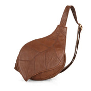 Sophie | Damentasche aus Leder in Blattform als Crossbody-Schultertasche