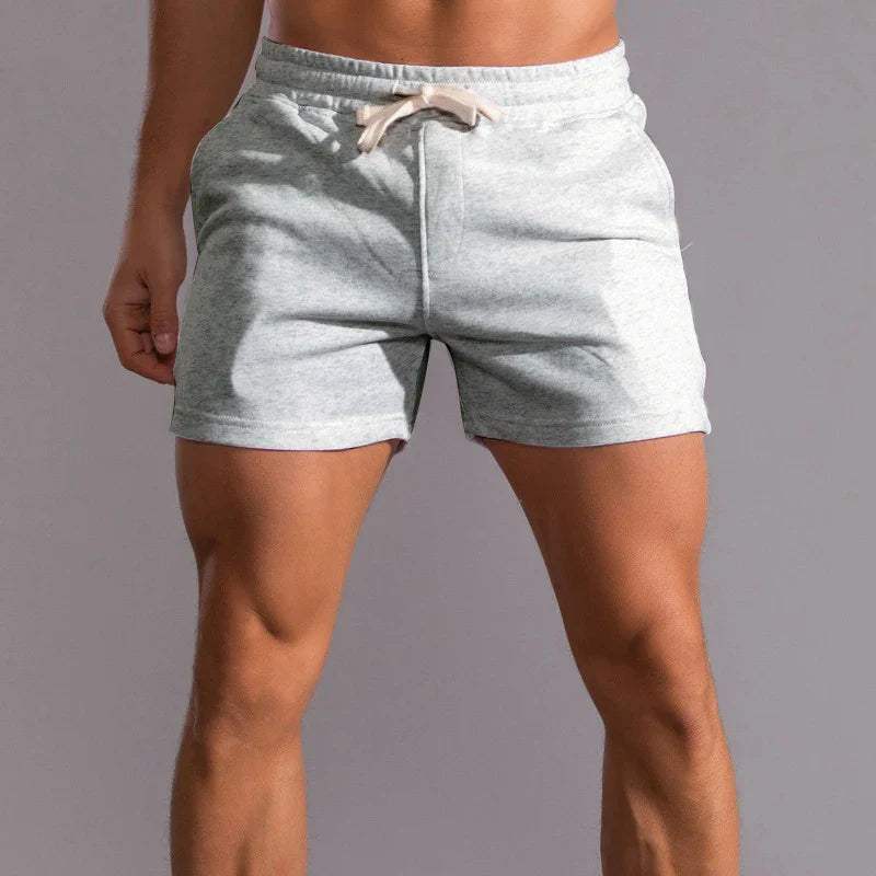  Gelegenheitsshorts von Männern - Elastischer Bund - atmungsaktive Baumwolle - Verstellbare Passform - Seitentaschen-1