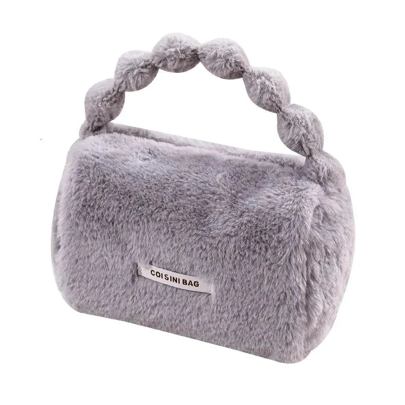 Elia | Winter Plüsch Kosmetiktasche