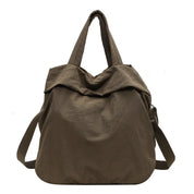 Luna | Große Kapazität Multi-Pocket Nylon Umhängetasche