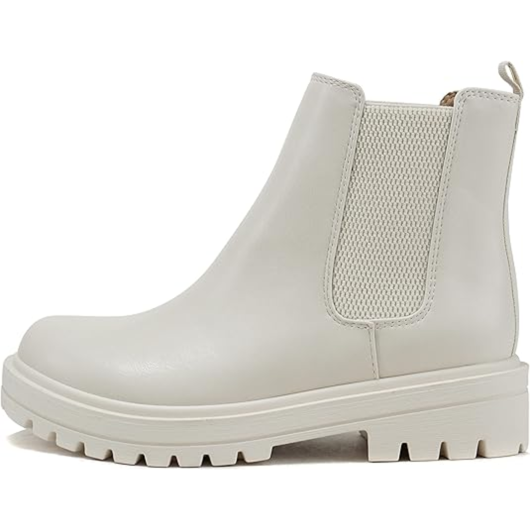 Schicke Chelsea-Stiefeletten mit niedrigem Absatz – Kailey 0
