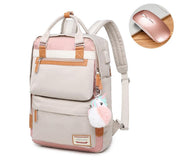 Schulter-Laptoptasche 15,6-Zoll-Damenmode Wasserdicht und stoßfest 3