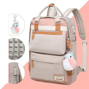 Schulter-Laptoptasche 15,6-Zoll-Damenmode Wasserdicht und stoßfest 7