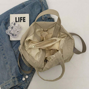 Luna | Große Kapazität Multi-Pocket Nylon Umhängetasche