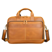 Dylan | Große Kapazität Leder Laptop Schultertasche