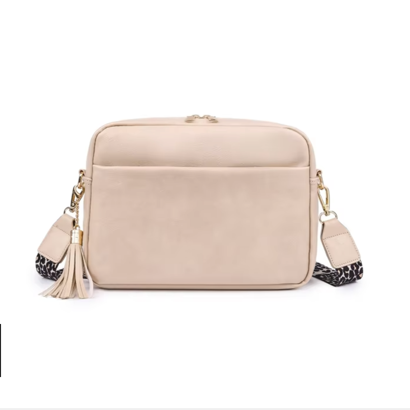 Sophie | Drei-teilige Reißverschluss Damen Schultertasche
