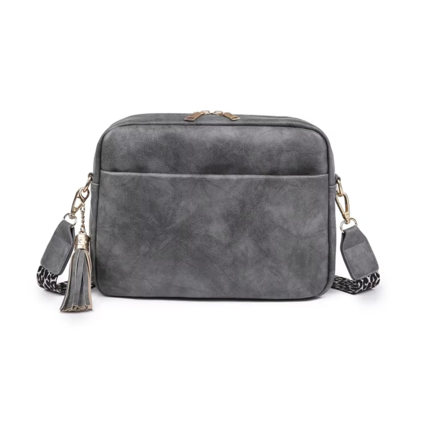 Sophie | Drei-teilige Reißverschluss Damen Schultertasche