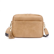 Sophie | Drei-teilige Reißverschluss Damen Schultertasche