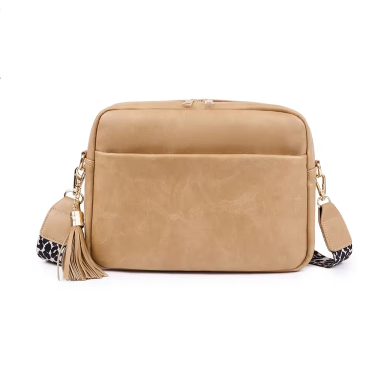 Sophie | Drei-teilige Reißverschluss Damen Schultertasche