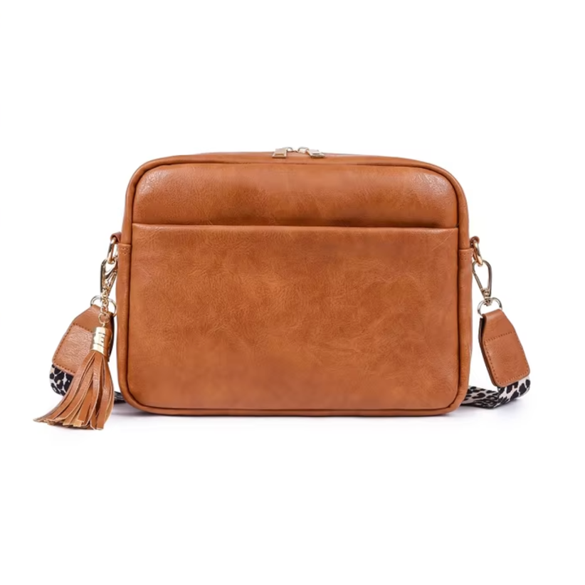 Sophie | Drei-teilige Reißverschluss Damen Schultertasche