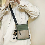 Noah | Kleine kompakte Canvas Crossbody Sling Tasche