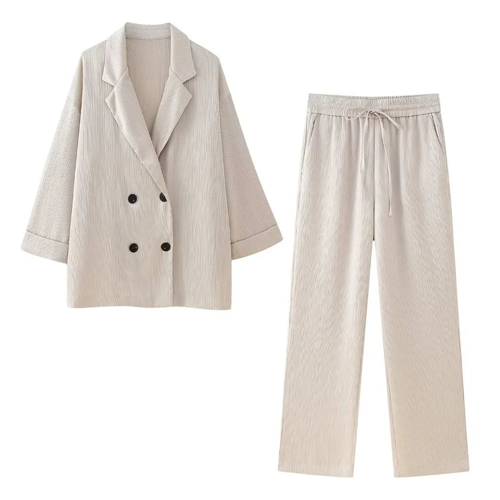 CASSY | Damen Blazer und Hosen Set